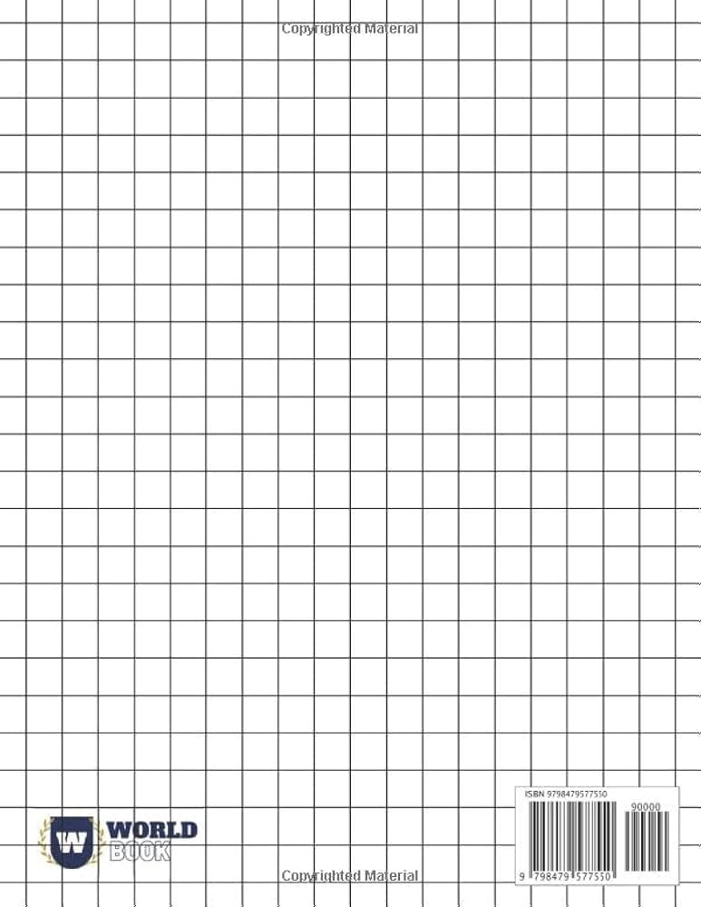1cm graph paper notebook: 1cm graph paper,cm grid paper